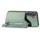 For Samsung Galaxy S24+ 5G Carbon Fiber Horizontal Flip Zipper Wallet Phone Case(Green)
