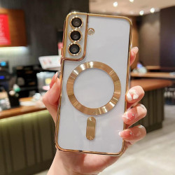 For Samsung Galaxy S24+ 5G MagSafe Electroplating TPU Phone Case(Gold)