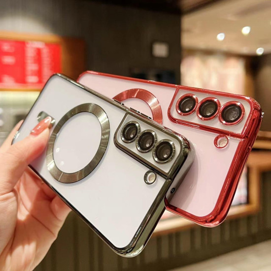 For Samsung Galaxy S24+ 5G MagSafe Electroplating TPU Phone Case(Gold)