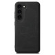 For Samsung Galaxy S24+ 5G Suteni H16 Litchi Texture Leather Detachable Wallet Back Phone Case(Black)