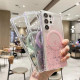For Samsung Galaxy S24+ 5G MagSafe Glitter Hybrid Clear TPU Phone Case(White)