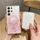 For Samsung Galaxy S24+ 5G MagSafe Glitter Hybrid Clear TPU Phone Case(Black)
