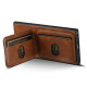 For Samsung Galaxy S23+ 5G Suteni H02 Leather Wallet Stand Back Phone Case(Brown)