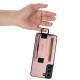 For Samsung Galaxy S23+ 5G Suteni H13 Litchi Leather Wrist Strap Wallet Back Phone Case(Pink)