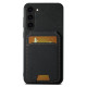 For Samsung Galaxy S23+ 5G Suteni H02 Litchi Leather Card Wallet Stand Back Phone Case(Black)