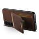 For Samsung Galaxy S23+ 5G Suteni H02 Litchi Leather Card Wallet Stand Back Phone Case(Brown)