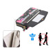 For Samsung Galaxy S24+ 5G Flower Multi-functional Crossbody Zipper Wallet Leather Phone Case(Black)