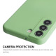 For Samsung Galaxy S24+ 5G ENKAY Liquid Silicone Soft Shockproof Phone Case(Dark Green)