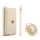 For Samsung Galaxy S24+ 5G Crossbody Multi-functional Zipper Wallet Litchi Leather Phone Case(Beige)