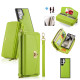 For Samsung Galaxy S24+ 5G Crossbody Multi-functional Zipper Wallet Litchi Leather Phone Case(Green)