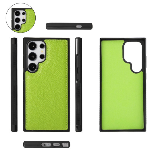For Samsung Galaxy S24+ 5G Crossbody Multi-functional Zipper Wallet Litchi Leather Phone Case(Green)