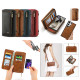 For Samsung Galaxy S24+ 5G Crossbody Multi-functional Zipper Wallet Leather Phone Case(Black)