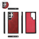 For Samsung Galaxy S24+ 5G Crossbody Multi-functional Zipper Wallet Leather Phone Case(Red)