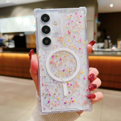 For Samsung Galaxy S24+ 5G Explosive Flash Gradient MagSafe TPU Phone Case(Colour)