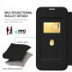For Samsung Galaxy S24+ 5G MagSafe RFID Blocking Adsorption Flip Leather Phone Case(Black)