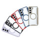 For Samsung Galaxy S24+ 5G MagSafe RFID Blocking Adsorption Flip Leather Phone Case(Purple)