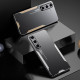For Samsung Galaxy S24+ 5G Blade Series TPU Hybrid Metal Phone Case(Gold)