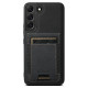 For Samsung Galaxy S24+ 5G Suteni H17 Litchi Texture Leather MagSafe Detachable Wallet Phone Case(Black)