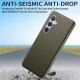 For Samsung Galaxy S24+ 5G Litchi Oil Edge Leather Back Phone Case(Green)