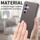 For Samsung Galaxy S24+ 5G Litchi Oil Edge Leather Back Phone Case(Grey)
