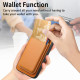 For Samsung Galaxy S24+ 5G Retro Magsafe Card Bag PU Back Cover Phone Case(Yellow)