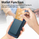 For Samsung Galaxy S24+ 5G Retro Magsafe Card Bag PU Back Cover Phone Case(Blue)