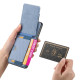 For Samsung Galaxy S24+ 5G Carbon Fiber Vertical Flip Wallet Stand Phone Case(Blue)