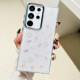 For Samsung Galaxy S23+ 5G Three-dimensional Bow Pearl Love Flower TPU  Phone Case(Butterfly Love Flowers)