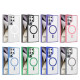For Samsung Galaxy S24+ 5G Ice Color Magnetic Series TPU Hybrid Acrylic Magsafe Phone Case(Yuanfeng Blue)