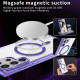 For Samsung Galaxy S24+ 5G Ice Color Magnetic Series TPU Hybrid Acrylic Magsafe Phone Case(Yuanfeng Blue)