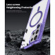 For Samsung Galaxy S24+ 5G Ice Color Magnetic Series TPU Hybrid Acrylic Magsafe Phone Case(Gray)