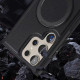 For Samsung Galaxy S24+ 5G Yashi 360 Degree Rotating MagSafe Bracket Phone Case(Orange)