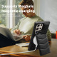 For Samsung Galaxy S24+ 5G Down Jacket Card Bag Holder MagSafe Phone Case(Black)