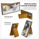 For Samsung Galaxy S24+ 5G Down Jacket Card Bag Holder MagSafe Phone Case(Brown)