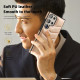 For Samsung Galaxy S24+ 5G Down Jacket Card Bag Holder MagSafe Phone Case(Rose Gold)