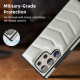 For Samsung Galaxy S24+ 5G Down Jacket Card Bag Holder MagSafe Phone Case(Grey)