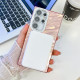 For Samsung Galaxy S24+ 5G Plating Texture Wristband MagSafe TPU Phone Case with Glitter Lens Film(Purple Feather Yarn)