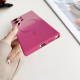 For Samsung Galaxy S24+ 5G Liquid TPU Silicone Gradient MagSafe Phone Case(Blue Red Gradient)