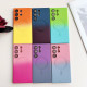 For Samsung Galaxy S24+ 5G Liquid TPU Silicone Gradient MagSafe Phone Case(Orange Yellow Gradient)