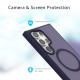 For Samsung Galaxy S23+ 5G Transparent TPU Hybrid PC Magsafe Phone Case(Black)