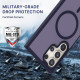 For Samsung Galaxy S24+ 5G Transparent TPU Hybrid PC Magsafe Phone Case(Grey)