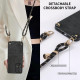 For Samsung Galaxy S23+ 5G Vintage Leather PC Back Cover Phone Case with Crossbody Strap(Black)