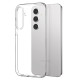 For Samsung Galaxy S24+ 5G NORTHJO TPU Case with Screen Film  Support Fingerprint Unlock(Transparent)