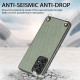 For Samsung Galaxy S24+ 5G Carbon Fiber Texture Leather Back Cover Phone Case with Crossbody Strap(Green)