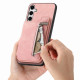 For Samsung Galaxy S24+ 5G Retro MagSafe Zipper Wallet Card Bag Back Phone Case(Pink)