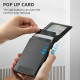 For Samsung Galaxy S24+ 5G Suteni H19 Oil Wax 2-in-1 MagSafe Removable Card Box Back Phone Case(Black)