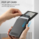 For Samsung Galaxy S24+ 5G Suteni H19 Litchi Texture 2-in-1 MagSafe Removable Card Case Back Phone Case(Black)