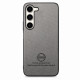 For Samsung Galaxy S24+ 5G Twill Fabric Leather Skin Back Phone Case(Gray)