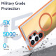 For Samsung Galaxy S24+ 5G Dual-Color Gradient Discolor MagSafe Phone Case(Black)