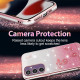 For Samsung Galaxy S24+ 5G Gradient Glitter Flower All-inclusive Phone Case(Pink)